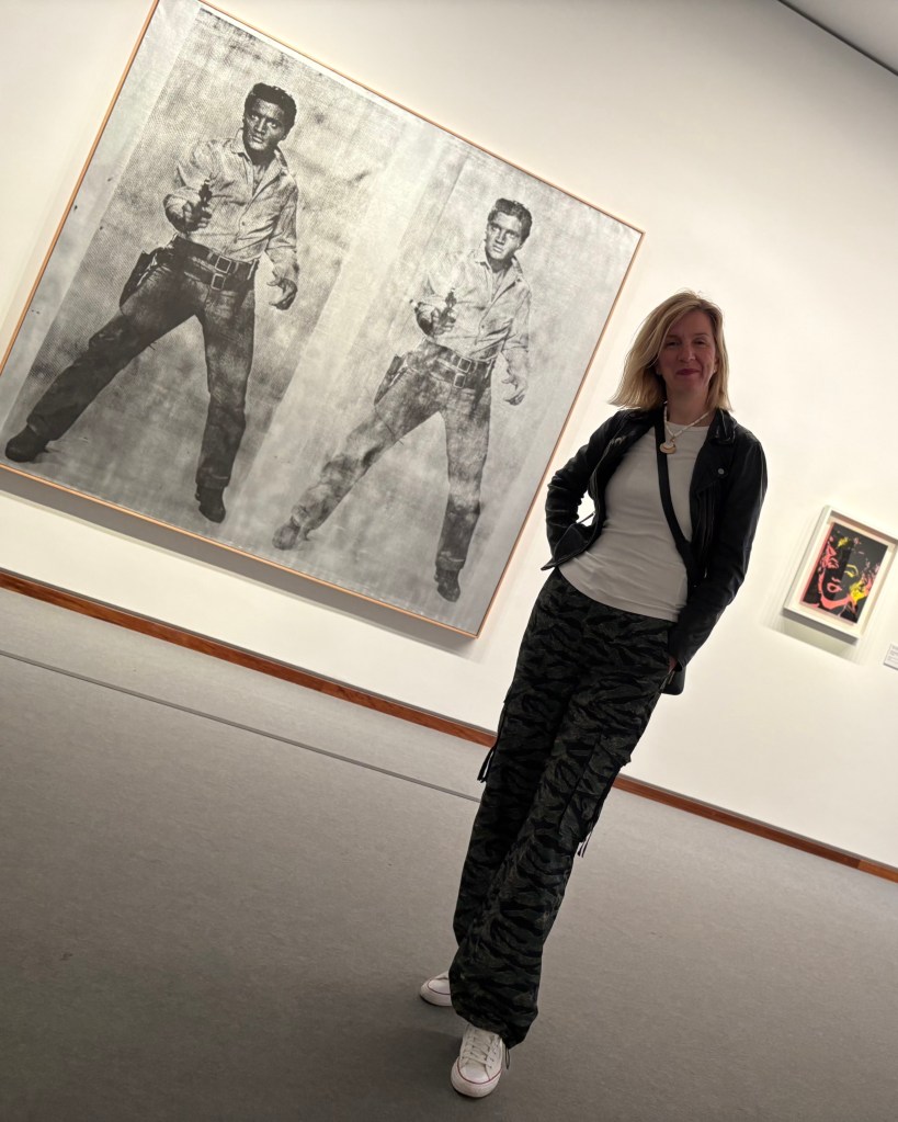 Autorka i slika Elvisa Prislija od Endija Vorhola