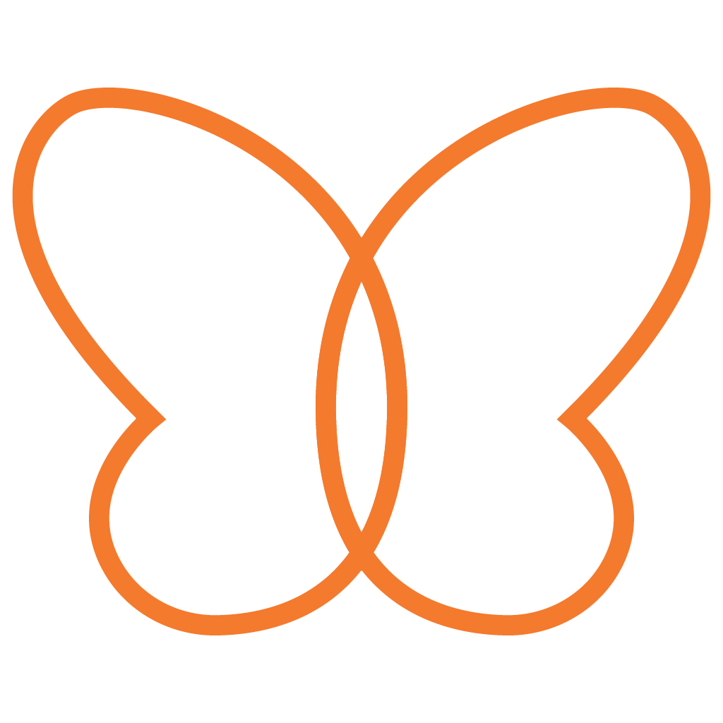 narandzasti leptir, simbol autizma